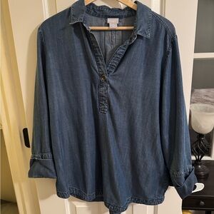 Chico’s  Denim tunic